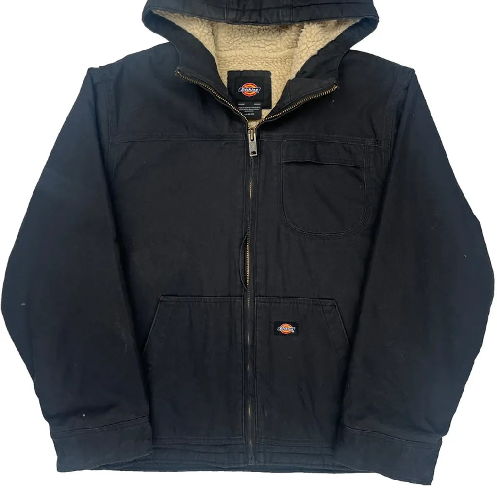Dickies Jacket - Large Black Cotton