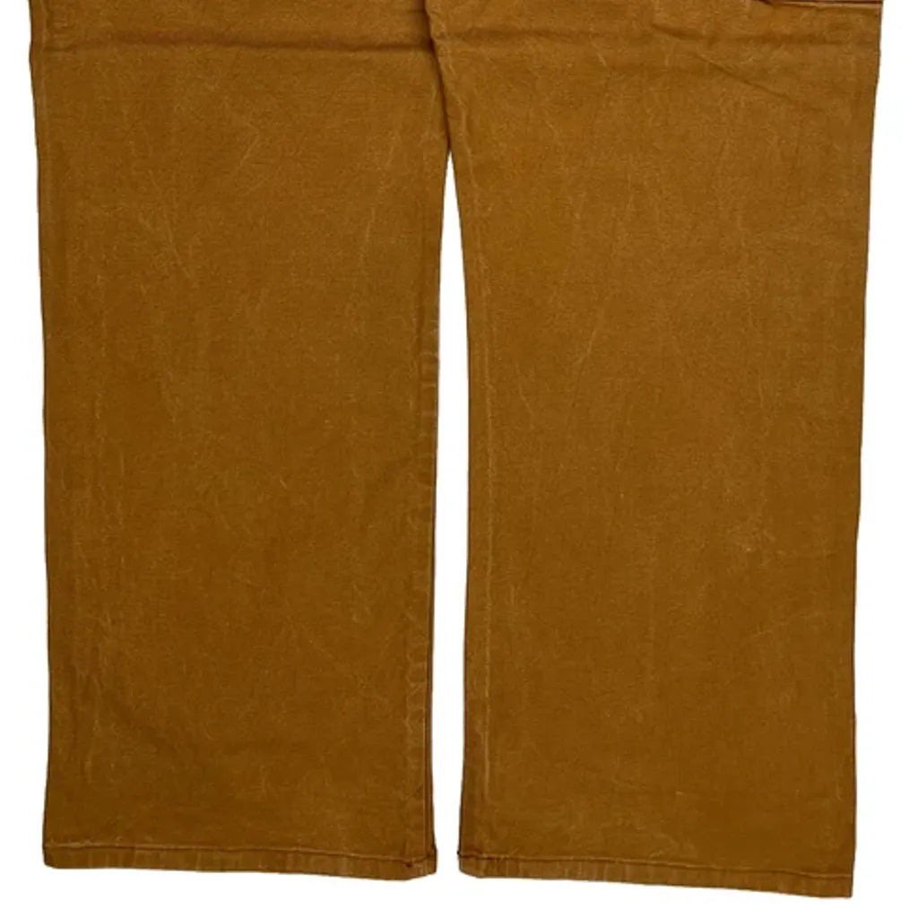 Dickies Carpenter Pants - 38W 32L Brown Cotton
