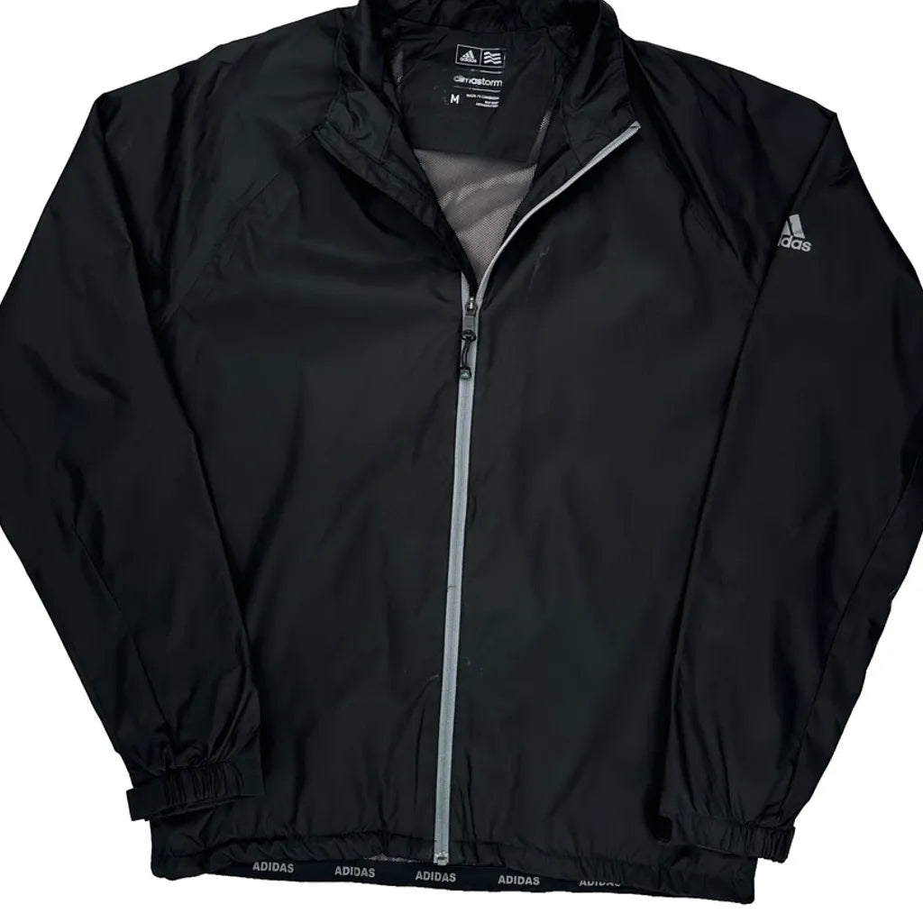 Adidas Windbreaker - Medium Black Polyester