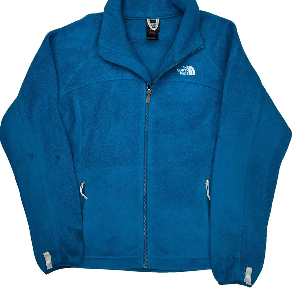 The North Face Fleece Jacket - Large Blue Polyester