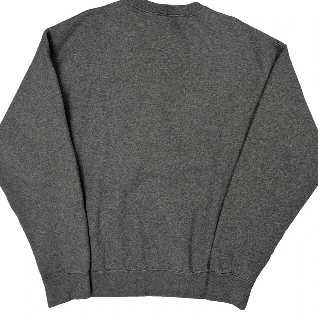 Nike Sweatshirt - Medium Gray Cotton Blend