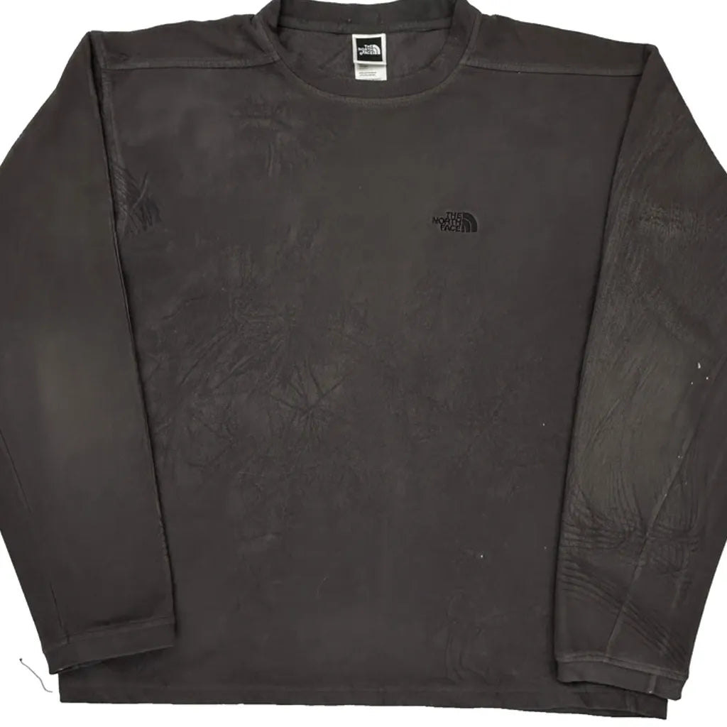 The North Face Fleece - Large Gray Polyester