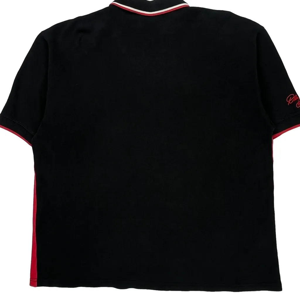 3 Time Champion Winners Circle Polo Shirt - Large Black Cotton
