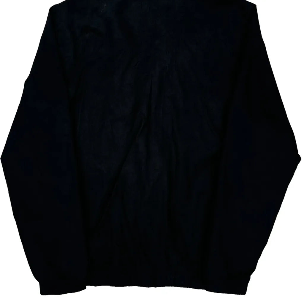 Adidas Windbreaker - Large Black Polyester