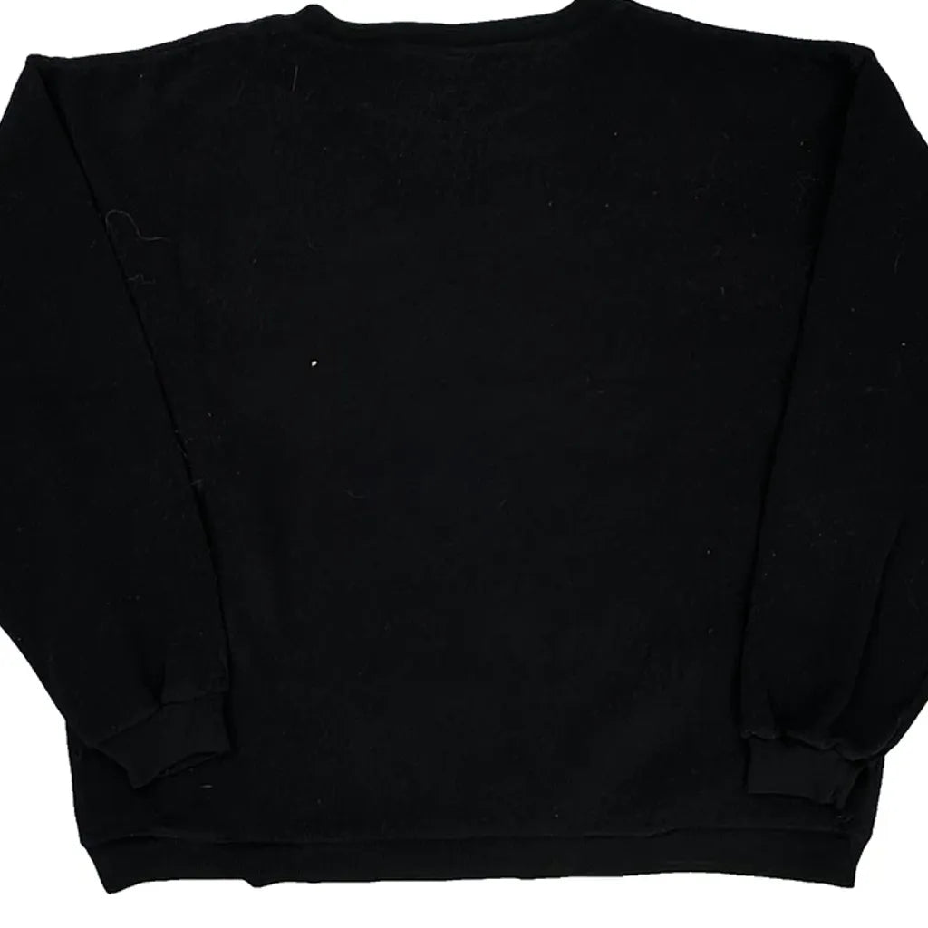 Mickey & Co. Cartoon Sweatshirt - Large Black Cotton