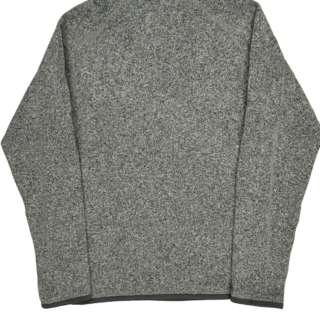 Patagonia 1/4 Zip - Medium Gray Polyester