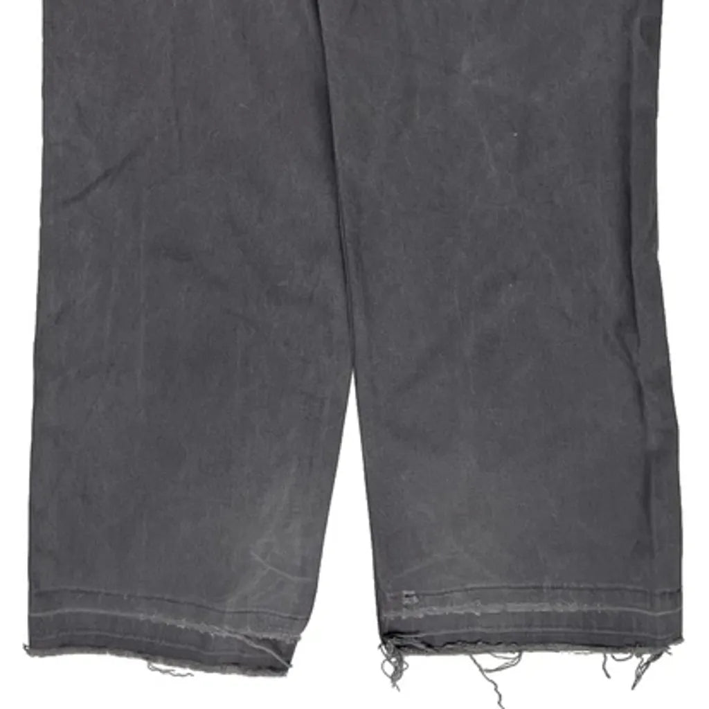 Lee Carpenter Pants - 29W 31L Gray Cotton