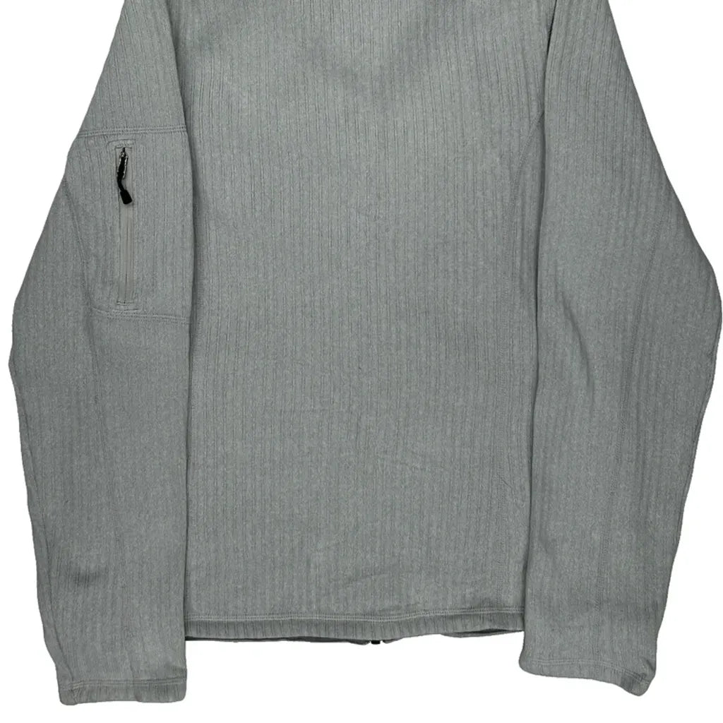 Patagonia Fleece Jacket - Large Gray Polyester
