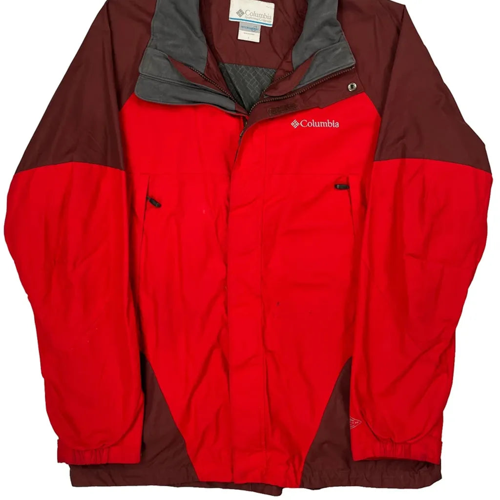 Columbia Jacket - Large Red Polyester
