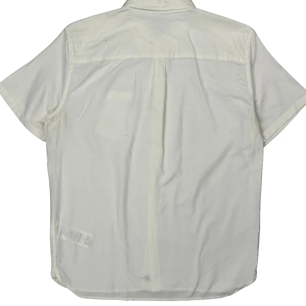 Oakley Short Sleeve Shirt - XL White Cotton