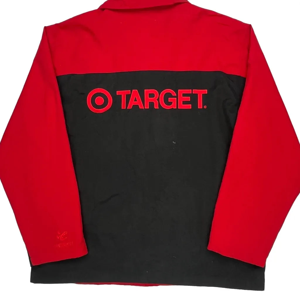 Target Racing Team Chase Authentics Nascar Jacket - Large Red Nylon
