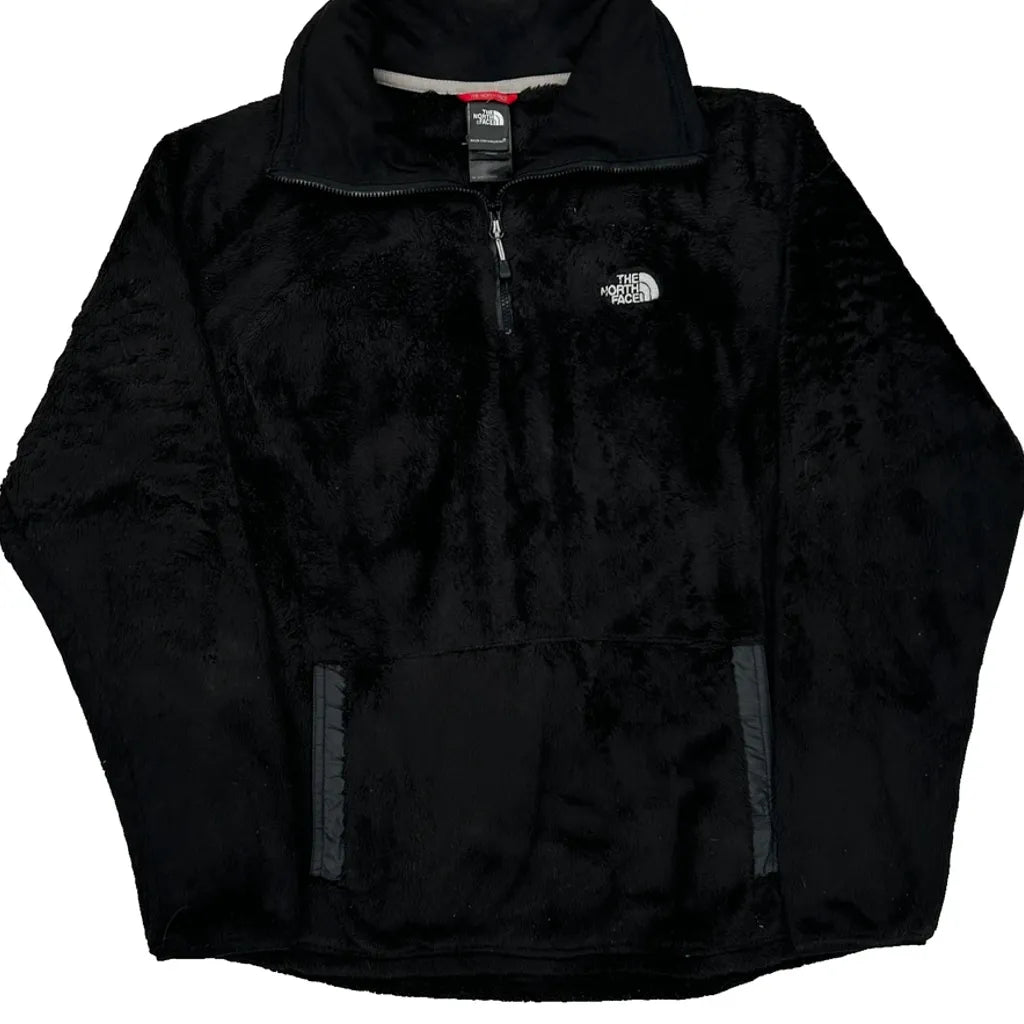 The North Face 1/4 Zip - Medium Black Polyester