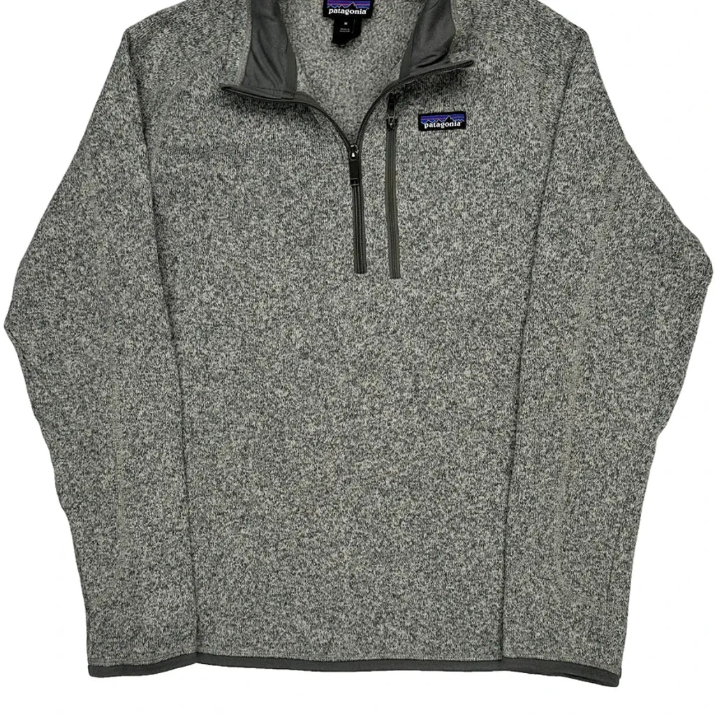 Patagonia 1/4 Zip - Medium Gray Polyester