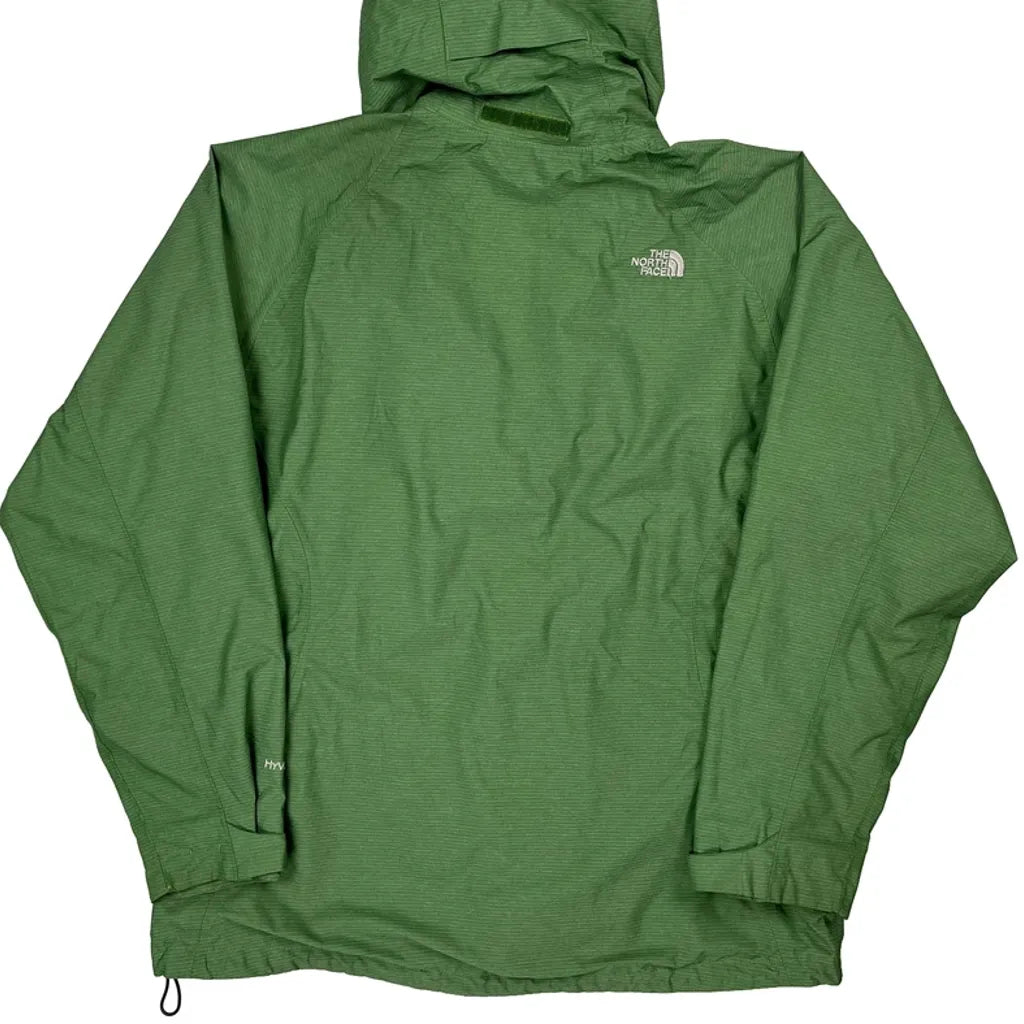 The North Face Waterproof Jacket - Large Green Polyester