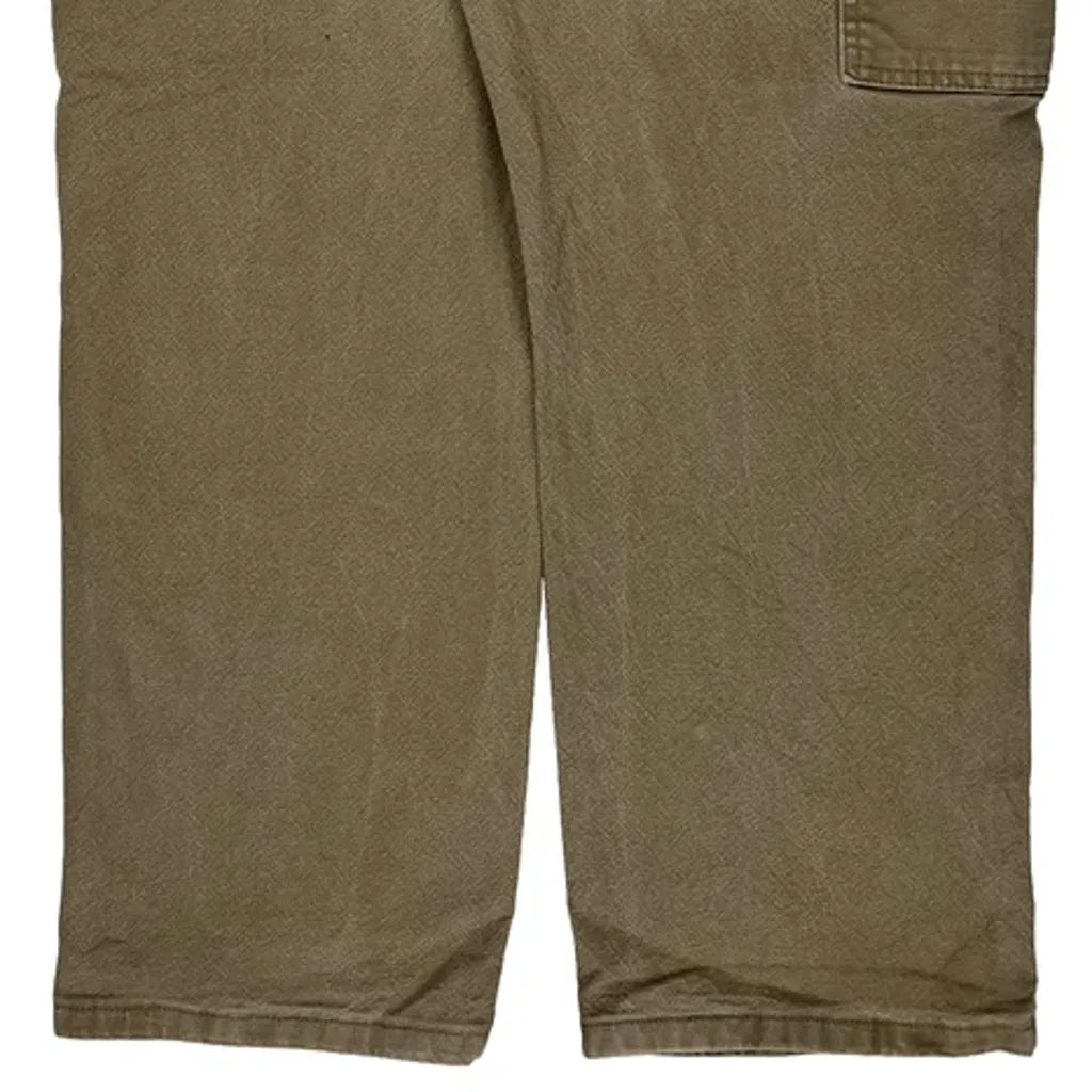Wrangler Carpenter Pants - 36W 30L Brown Cotton