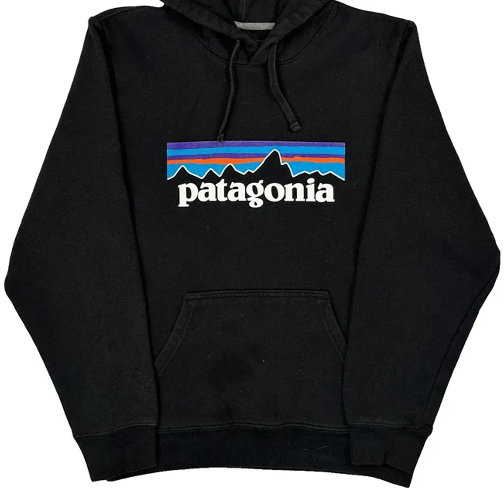 Patagonia Hoodie - XS Black Cotton