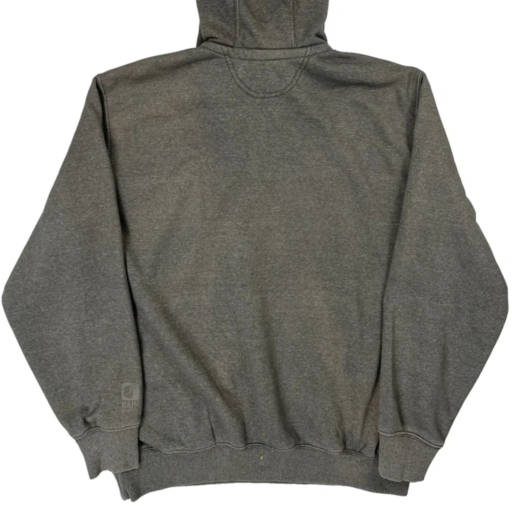 Carhartt Hoodie - Large Gray Cotton Blend