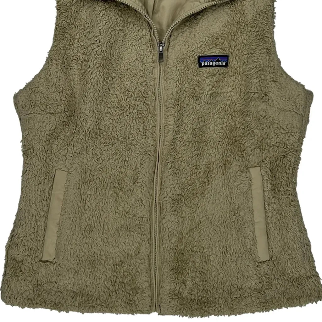 Patagonia Fleece Vest - Medium Beige Polyester