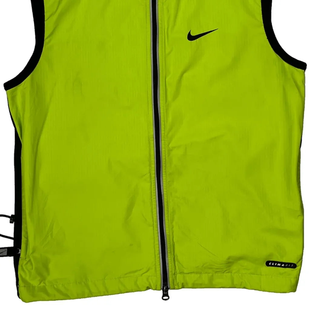 Nike Vest - Small Green Polyester