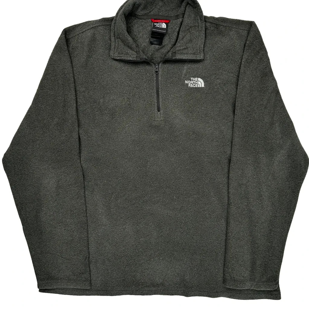 The North Face Fleece - Large Gray Polyester
