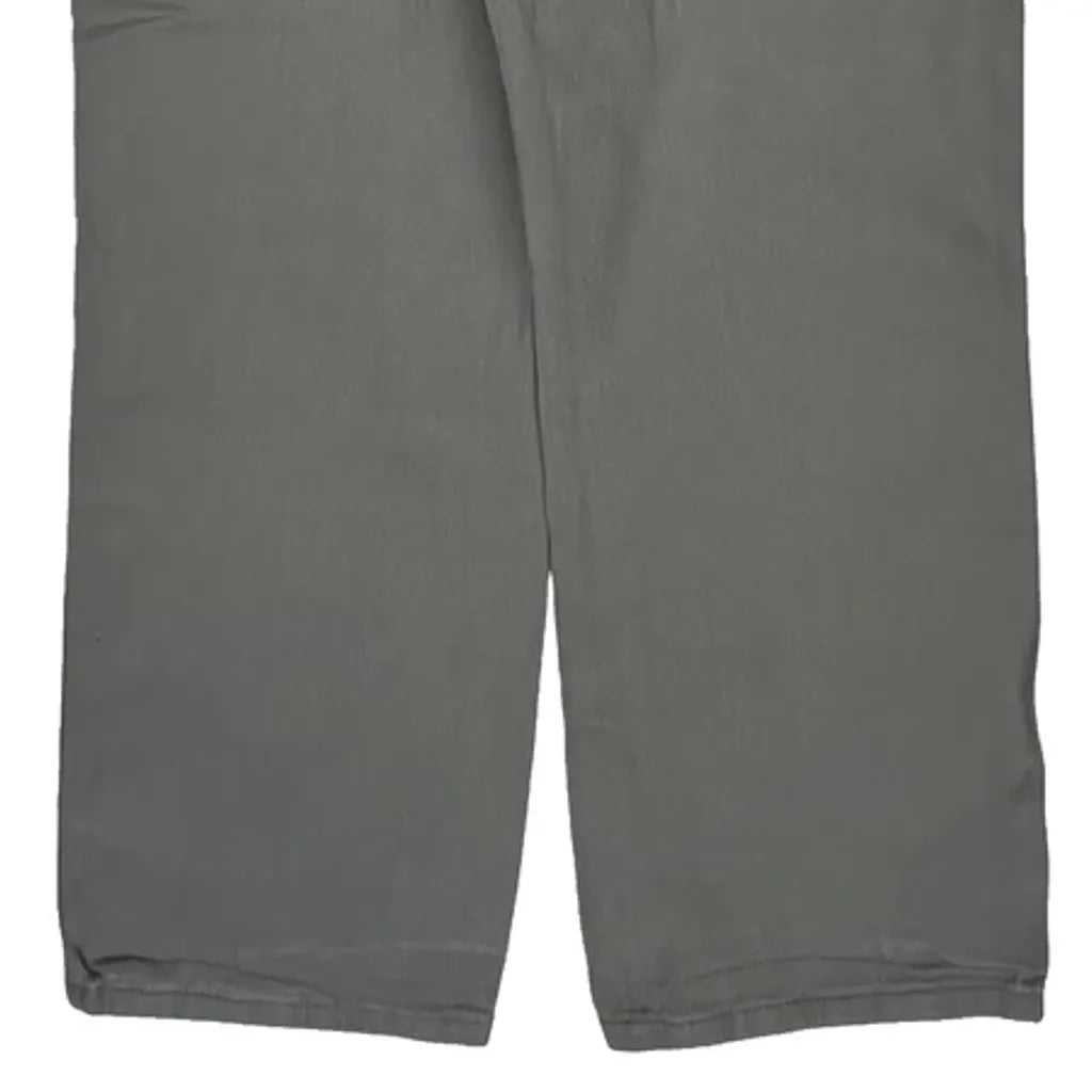 Ridge Cut Carpenter Pants - 34W 30L Gray Cotton