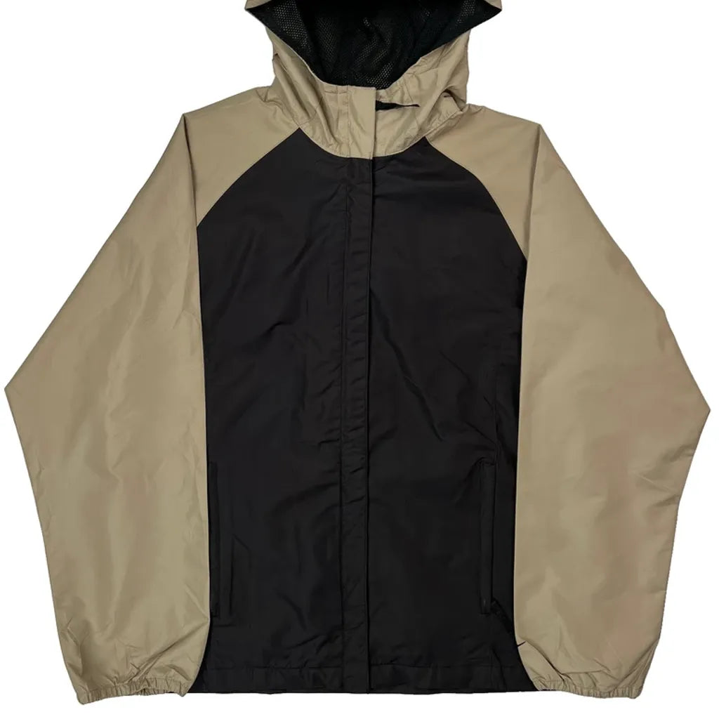 Nike Windbreaker - Small Beige Polyester