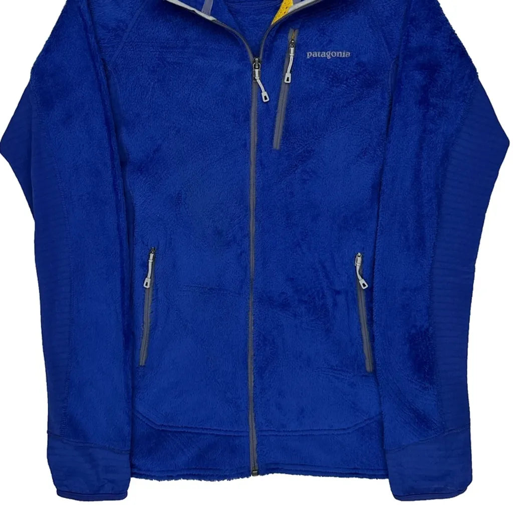 Patagonia Fleece Jacket - Medium Blue Polyester