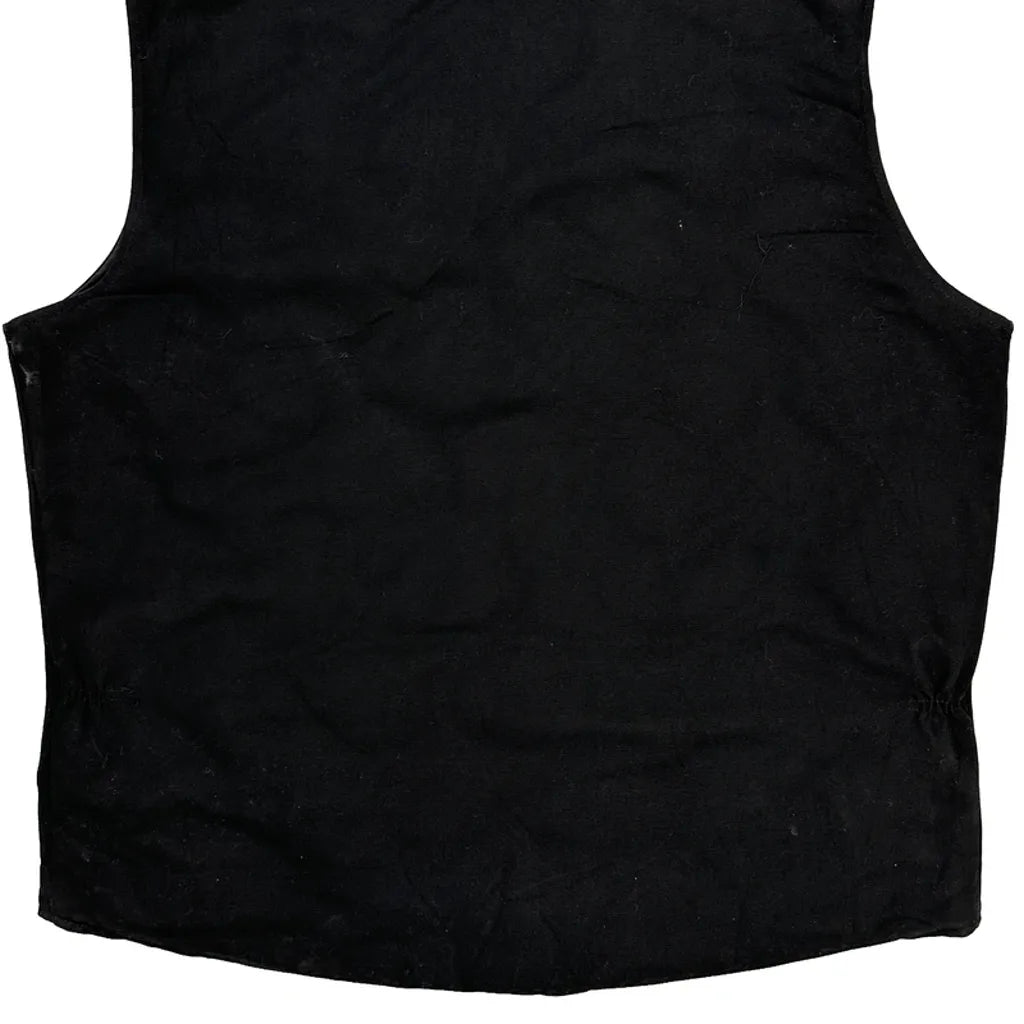 Indiana Workwear Vest - XL Black Cotton