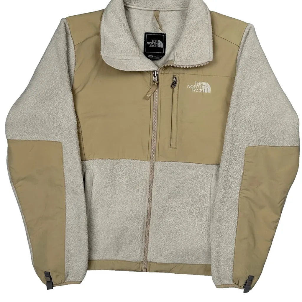 The North Face Denali Fleece Jacket - Small Beige Polyester