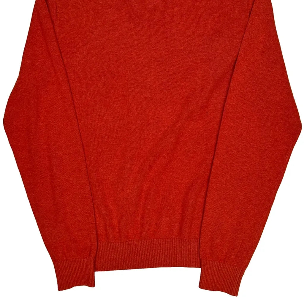 Tommy Hilfiger Sweater - Medium Red Cotton