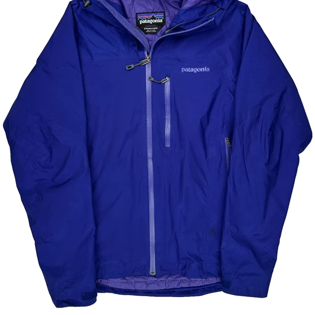 Patagonia Shell Jacket - Small Blue Nylon