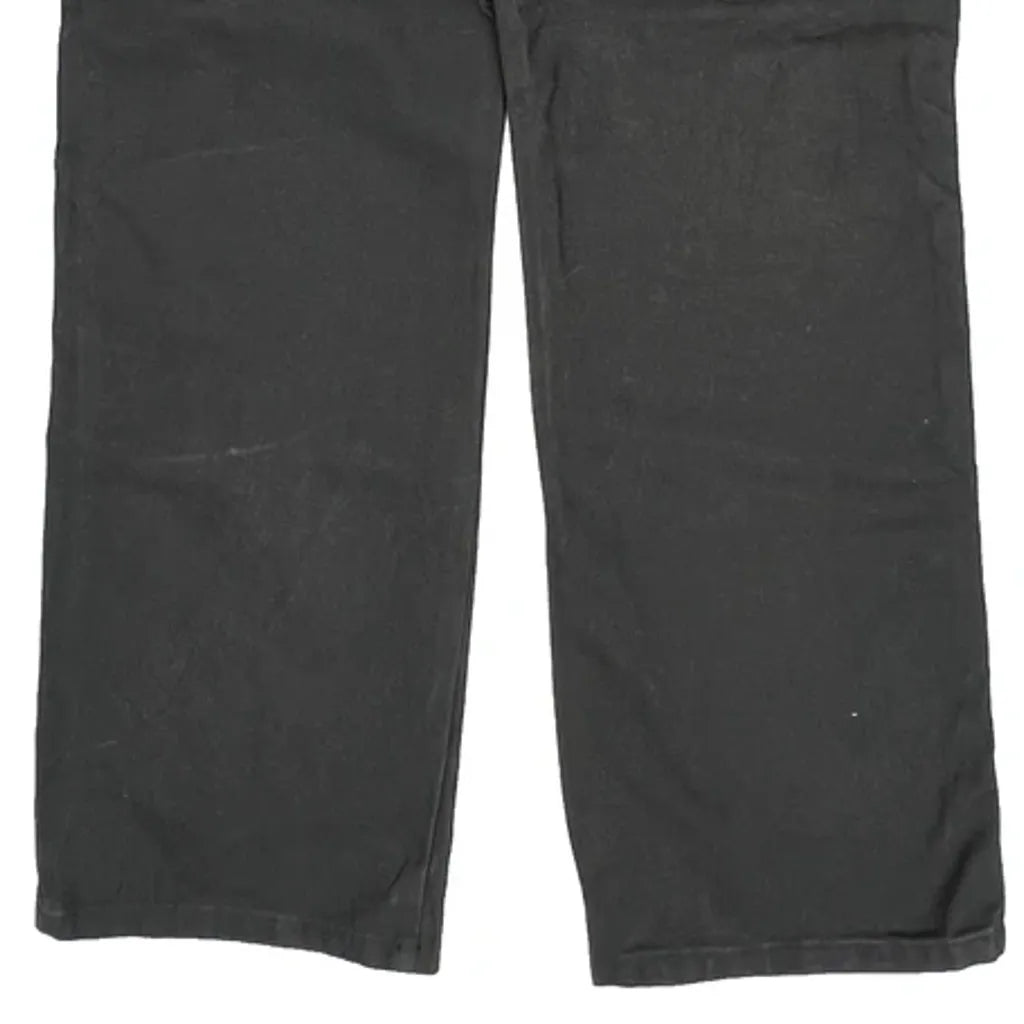 Dickies Carpenter Pants - 33W 32L Black Cotton