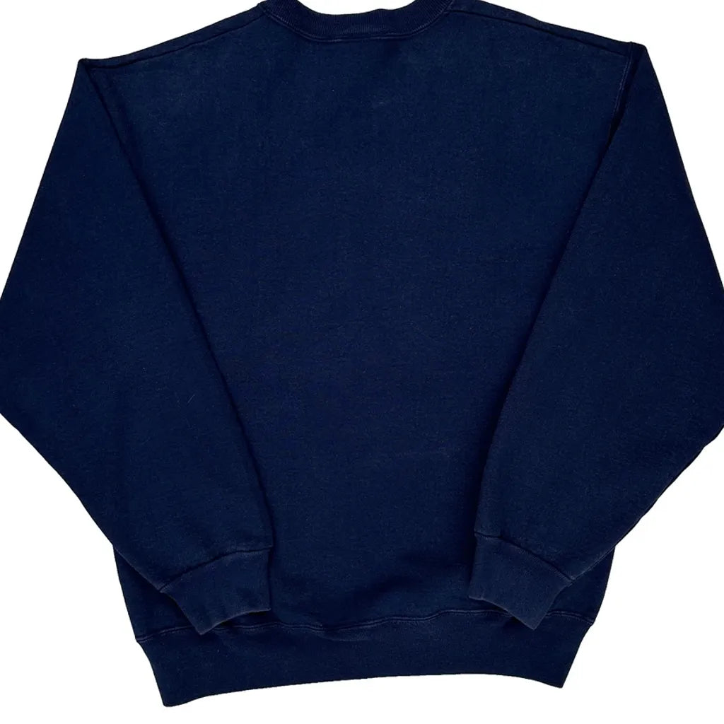 Acme Clothing Graphic Sweatshirt - Medium Navy Cotton