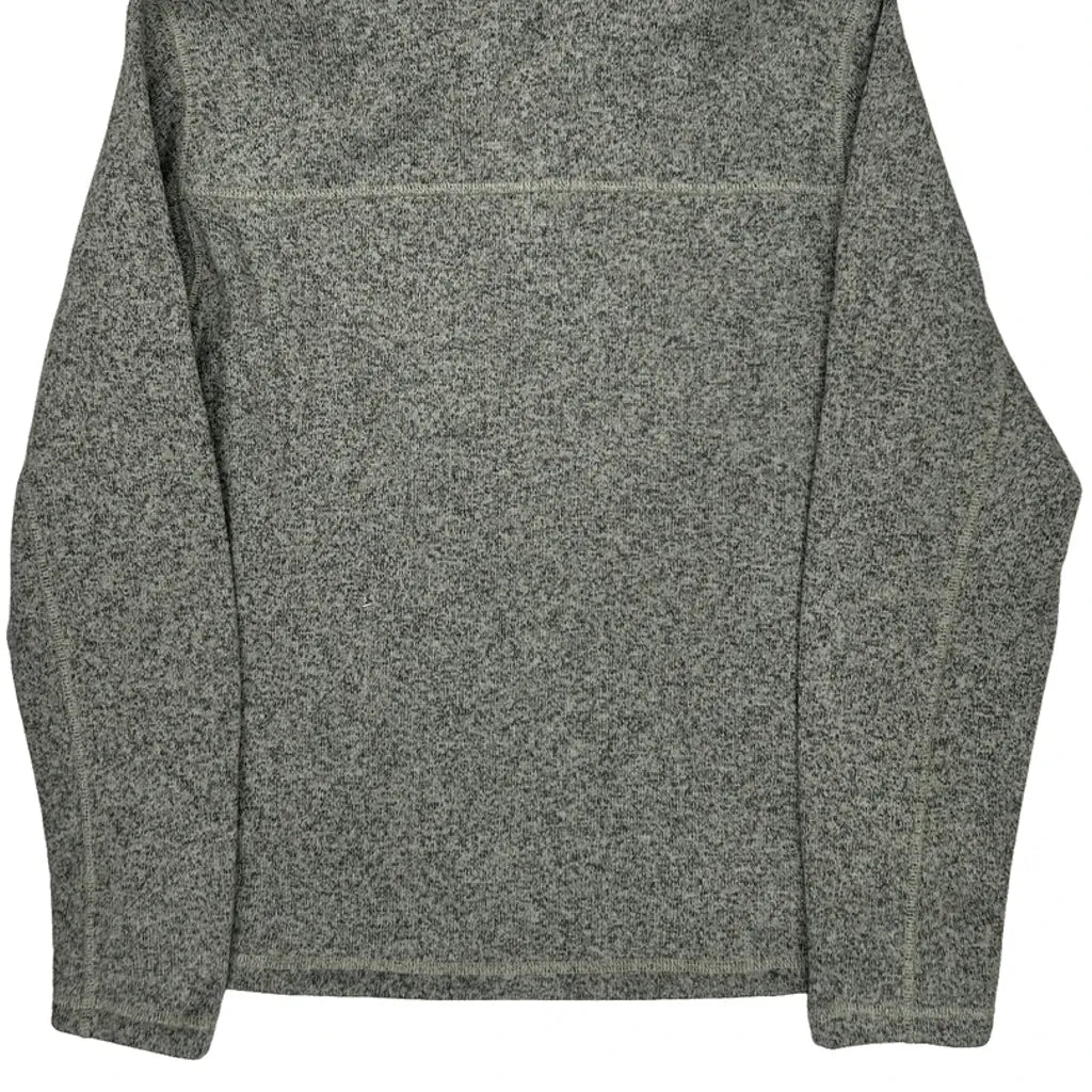 The North Face 1/4 Zip - Medium Gray Polyester