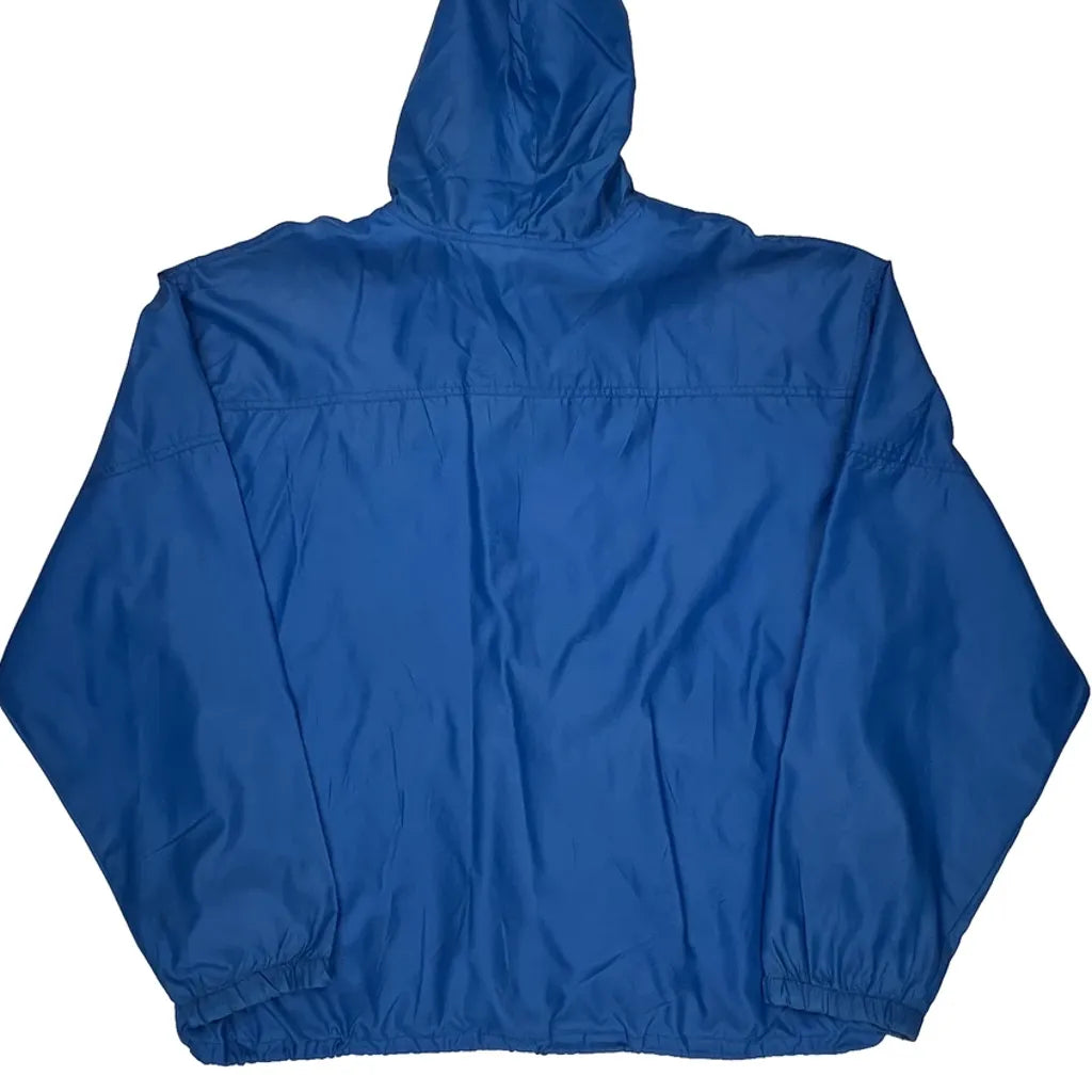 Lacoste Izod Windbreaker - XL Blue Nylon