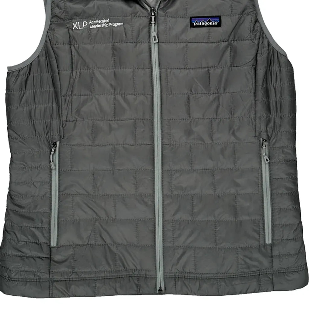 Accelerated Leadership Program Patagonia Vest - Large Gray Polyester