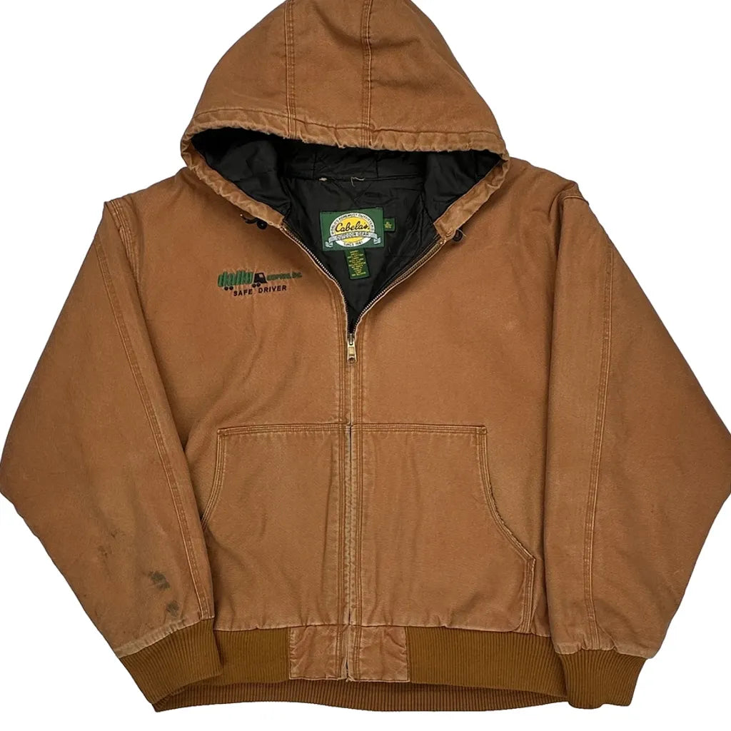 Cabelas Workwear Jacket - XL Brown Cotton
