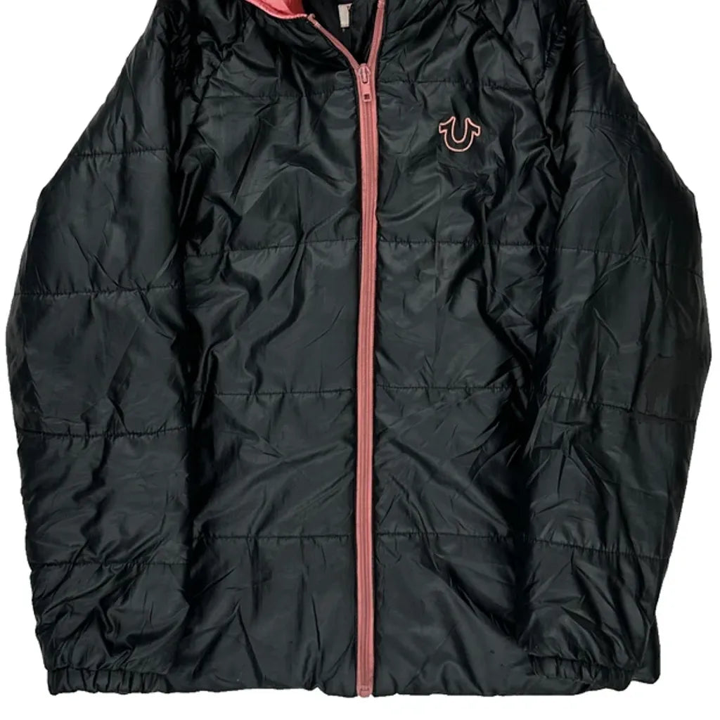 True Religion Puffer - Large Black Polyester