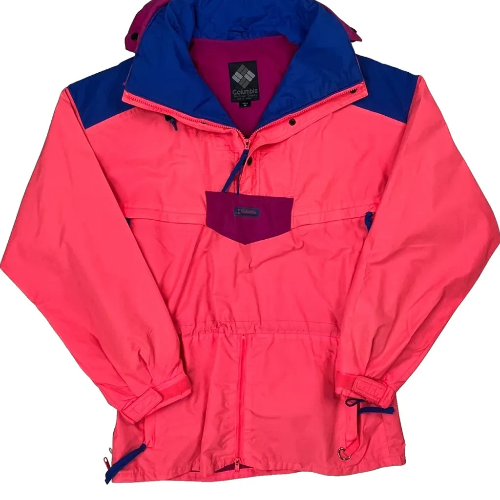 Columbia Anorak - Medium Pink Nylon