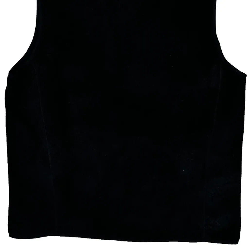 Patagonia Synchilla Fleece Vest - Medium Black Polyester