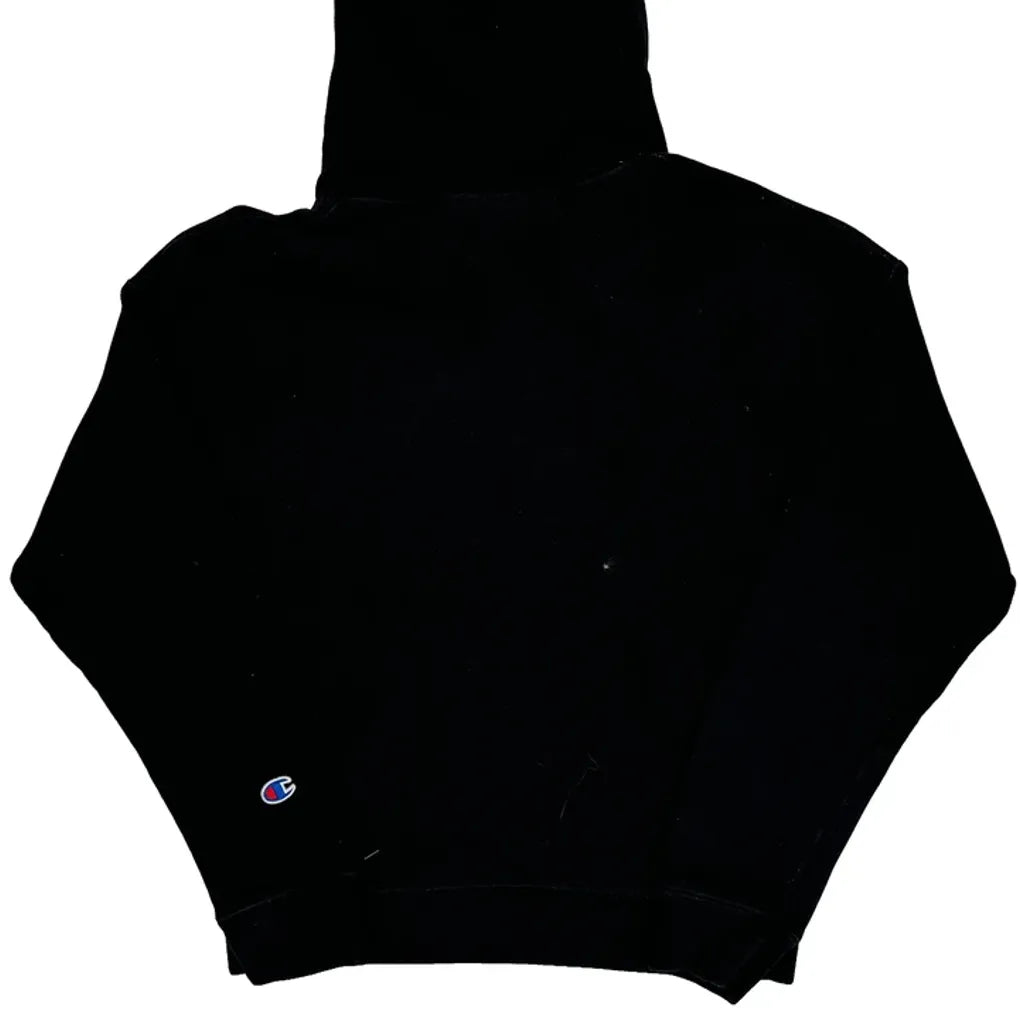 Reverse Weave Champion Hoodie - Small Black Cotton Blend