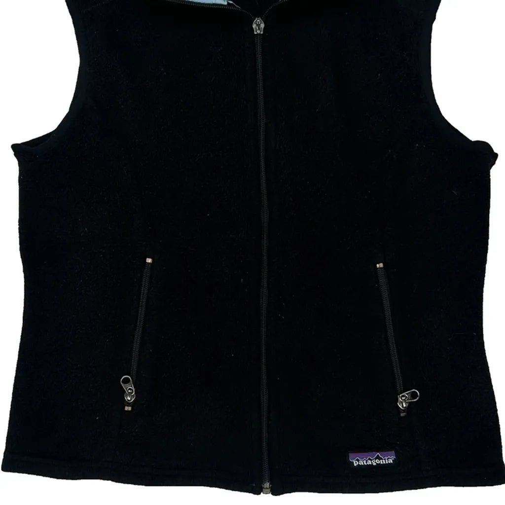 Patagonia Synchilla Vest - Small Black Polyester