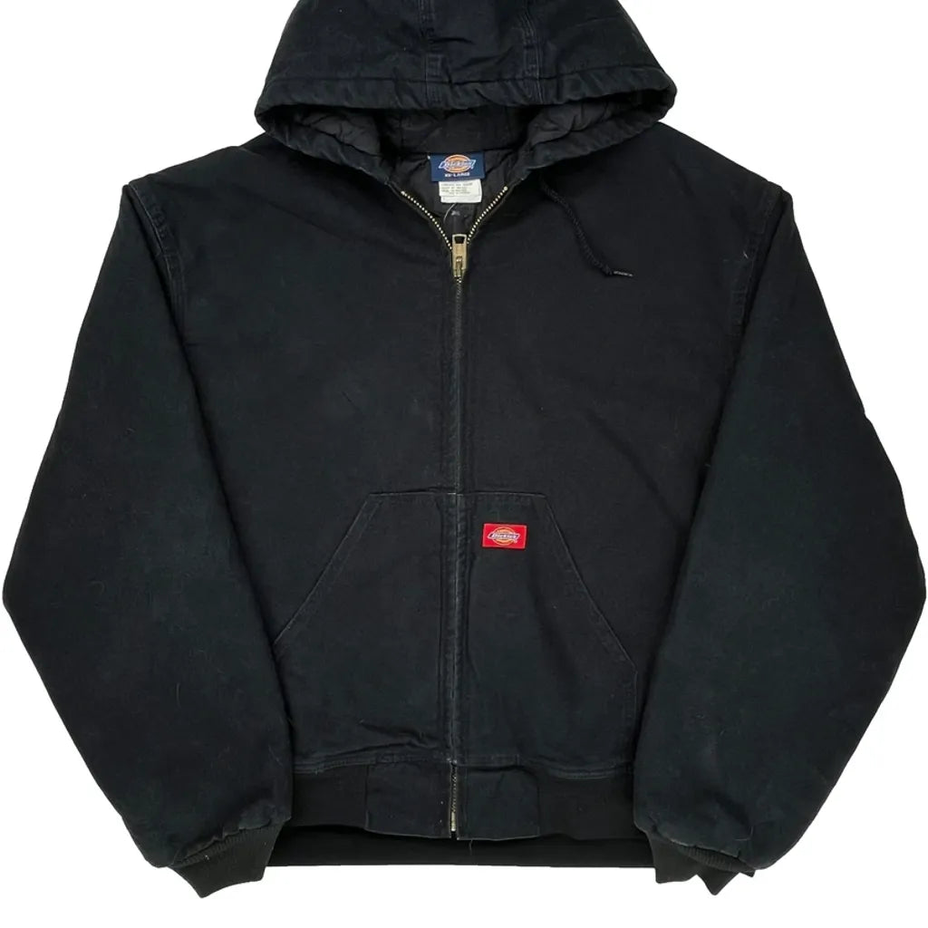 Dickies Jacket - 2XL Black Cotton