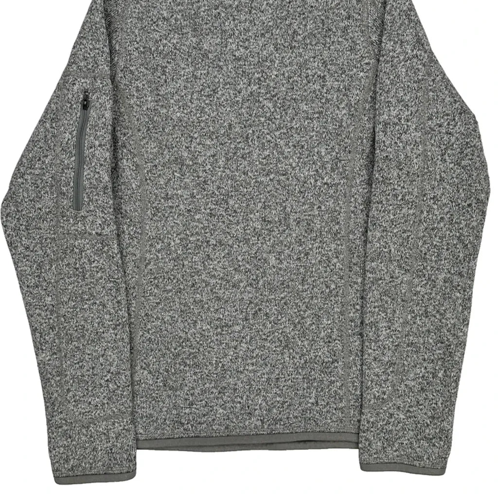 Patagonia 1/4 Zip - Medium Gray Polyester
