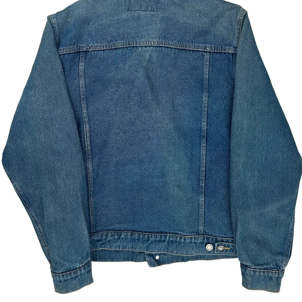 Wrangler Denim Jacket - Medium Blue Cotton