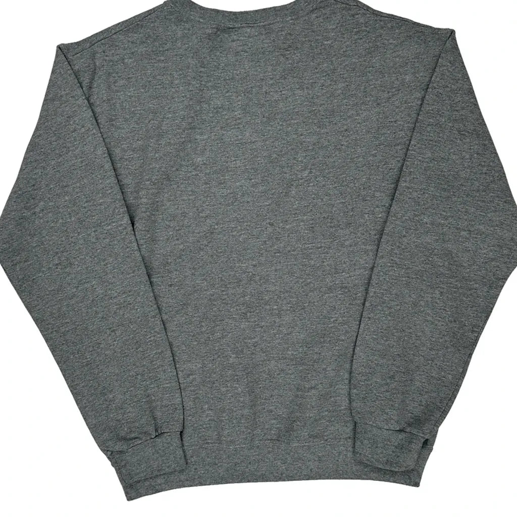 Disney Mickey Mouse Sweatshirt - Small Gray Cotton Blend
