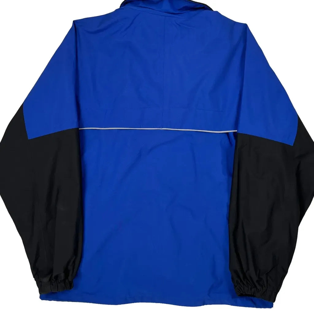 Nike Windbreaker - Large Blue Polyester