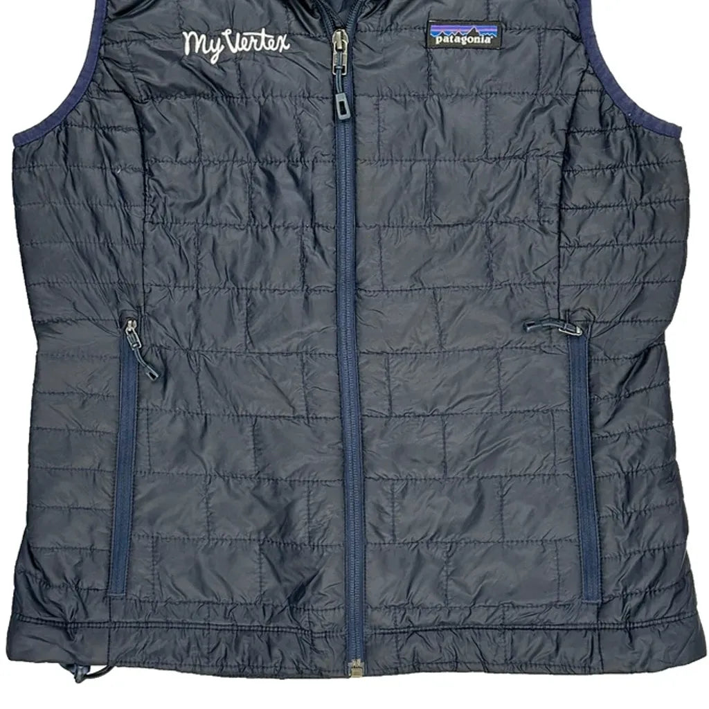 Vertex Patagonia Vest - Small Blue Polyester