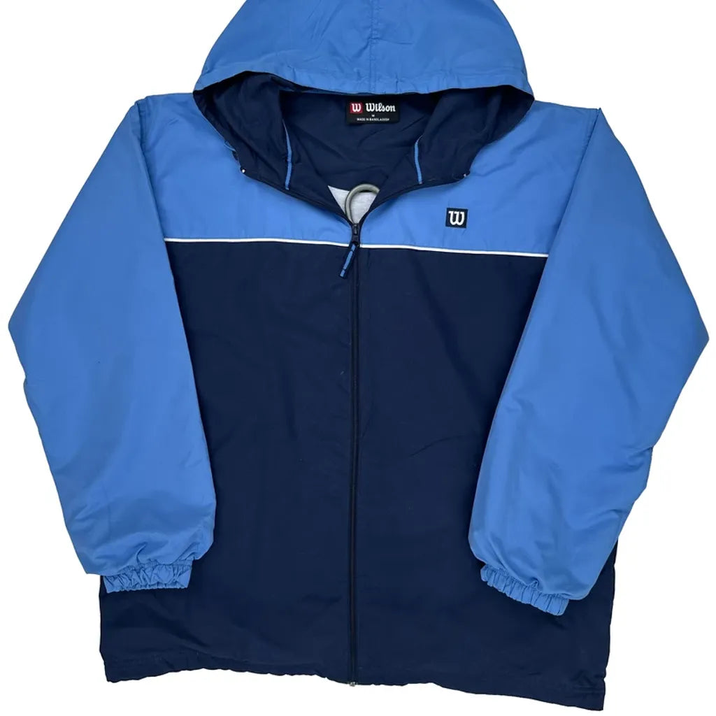 Wilson Windbreaker - Medium Blue Polyester