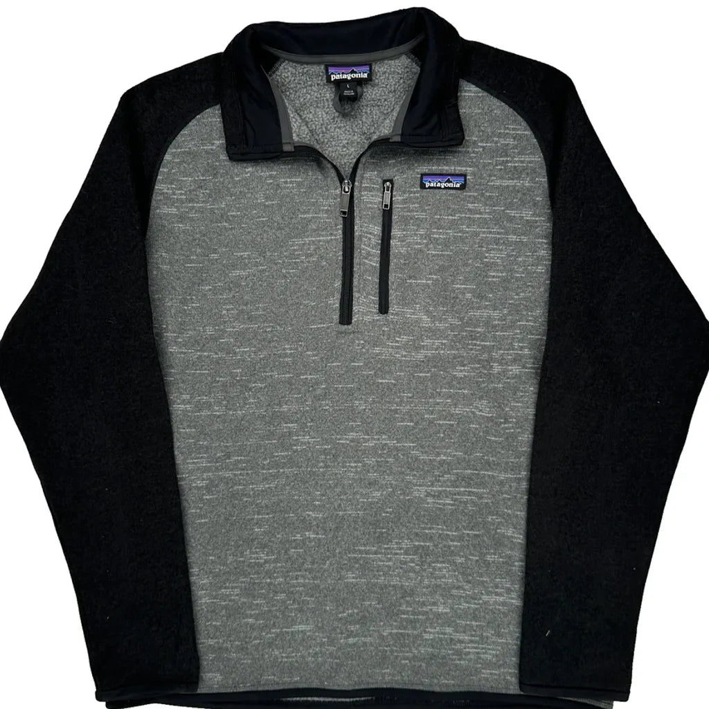 Patagonia Fleece - Large Gray Polyester